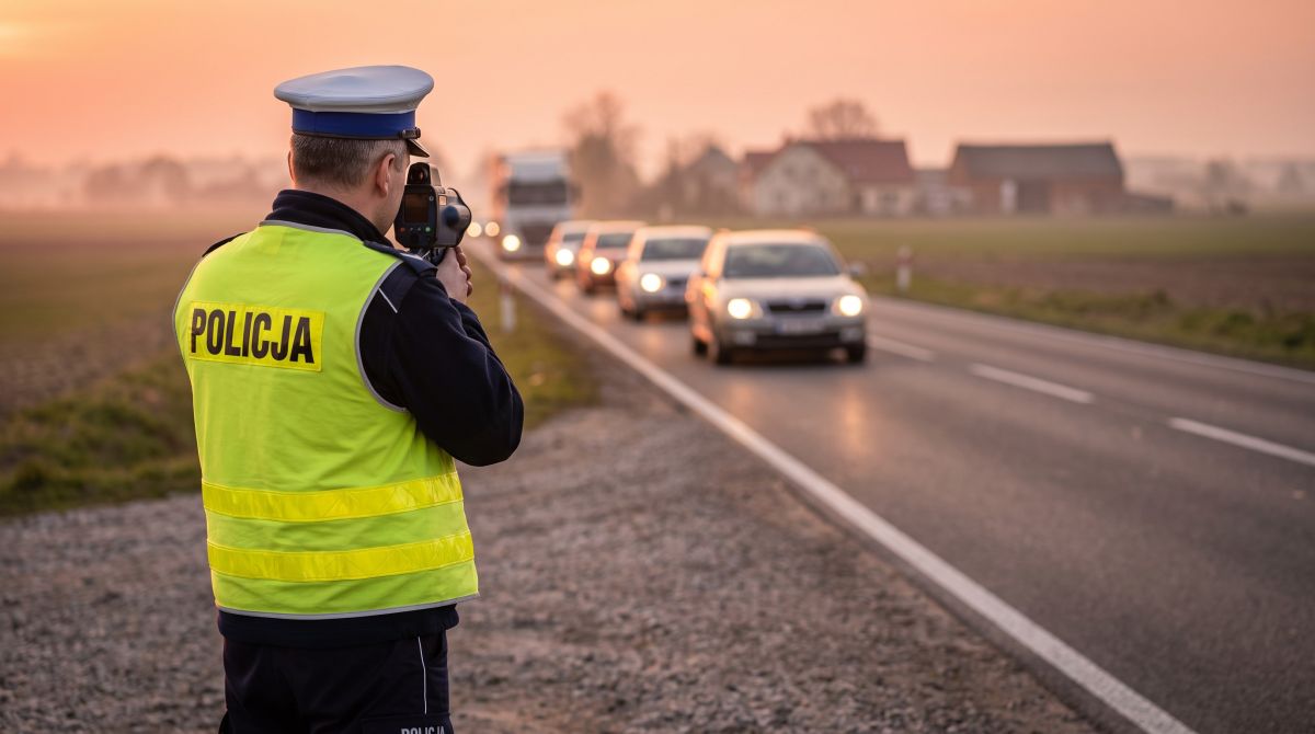 Kierowca pędził 200 km/h w strefie z ograniczeniem do 120 km/h